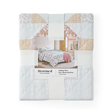 Bearpaw Aubrey Bow Quilt Set with Shams