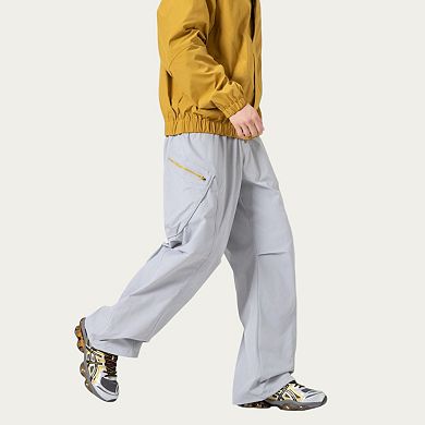 Men's Relaxed Fit Cargo Pants with Side Pockets and Adjustable Drawstring Waist