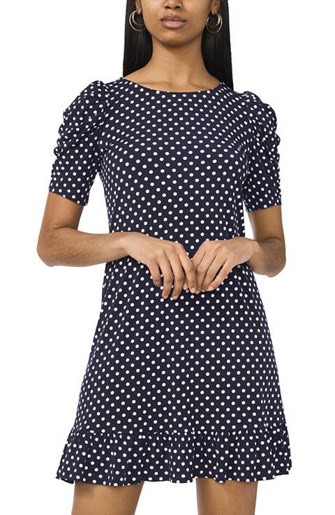 Женские платья MSK Women's MSK Puff Sleeve Flounce Dress