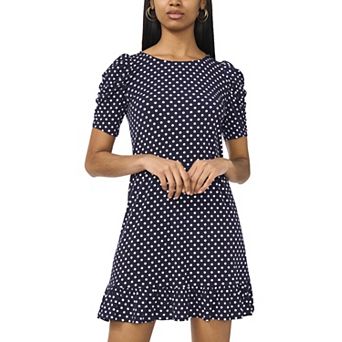 Women's MSK Puff Sleeve Flounce Dress