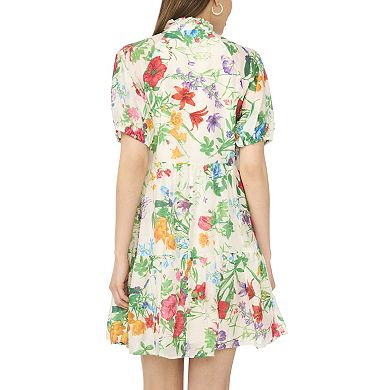 Women's MSK Short Sleeve Babydoll Tiered Dress