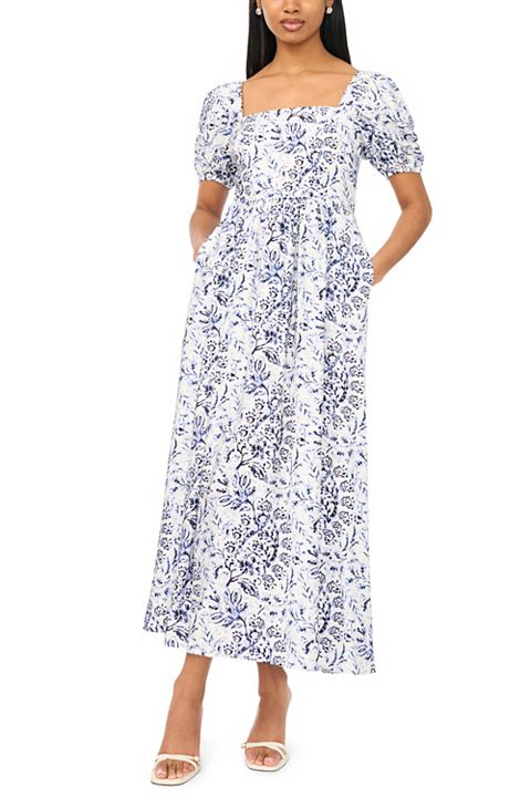 Женские платья MSK Women's MSK Square Neck Maxi Dress