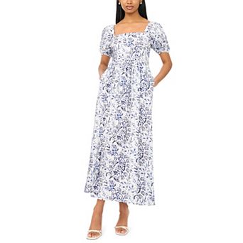 Women's MSK Square Neck Maxi Dress
