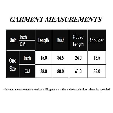 Women's Open Knit Shrug Cardigan with Long Balloon Sleeves and Ribbed Cuffs