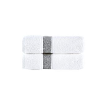 Brooks Brothers Ottoman Rolls 2 pc Bath Towels