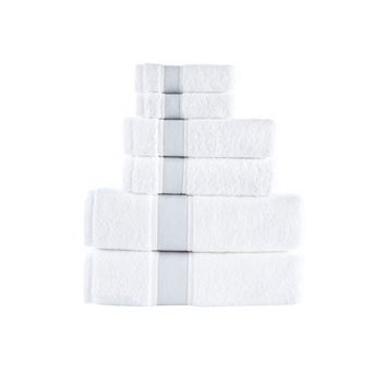 Brooks Brothers Ottoman Rolls 6 pc Towel Set