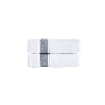 Brooks Brothers Ottoman Rolls 2 pc Hand Towels