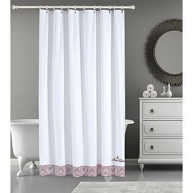Brooks Brothers Rope Stripe Border Shower Curtain