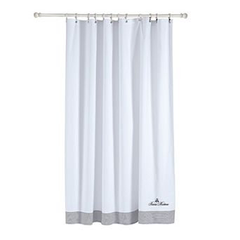 Brooks Brothers Rope Stripe Border Shower Curtain