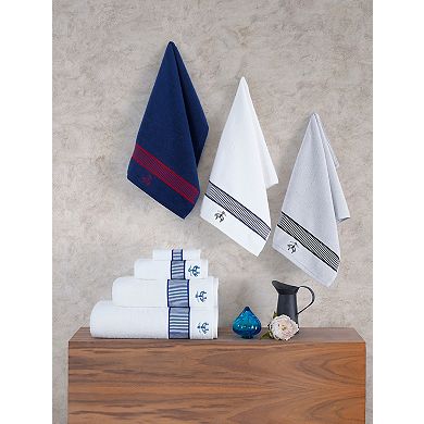 Brooks Brothers Fancy Border 2 pcs Hand Towels