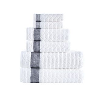 Brooks Brothers Herringbone 6 pc Towel Set
