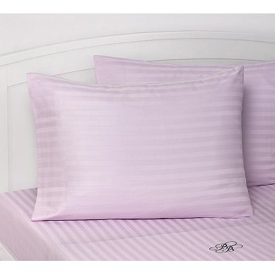 Brooks Brothers Sateen Stripe Cotton Sateen Pillowcase Pair