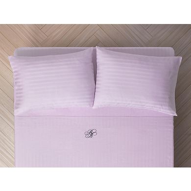 Brooks Brothers Sateen Stripe Cotton Sateen Pillowcase Pair