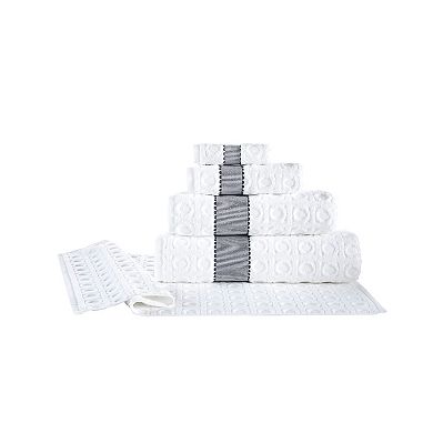 Brooks Brothers Circle in Square Wash Towel