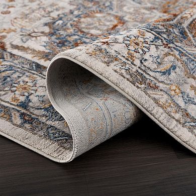 Luxe Weavers Floral Multicolor Bohemian Area Rug