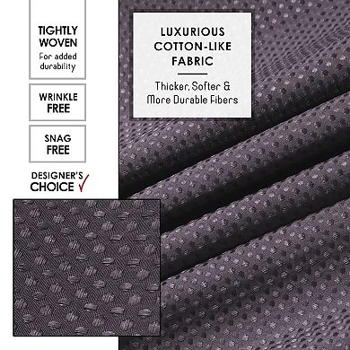 Clara Clark Waterproof Heavy Duty Waffle Shower Curtains