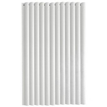 Clara Clark Waterproof Heavy Duty Waffle Shower Curtains