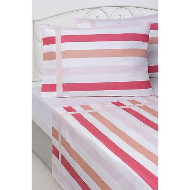 Brooks Brothers Awning Stripe Cotton Percale Sheet Set