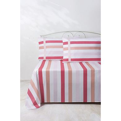 Brooks Brothers Awning Stripe Cotton Percale Sheet Set