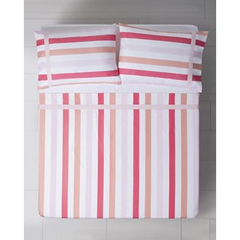 Brooks Brothers Awning Stripe Cotton Percale Sheet Set