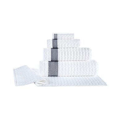 Brooks Brothers Herringbone 3 pcs Towel Set