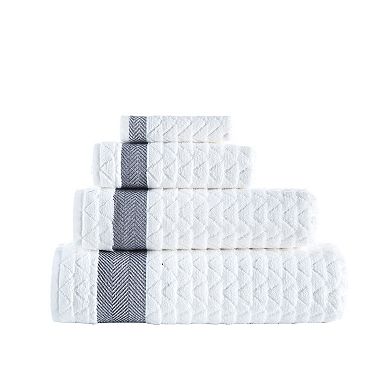 Brooks Brothers Herringbone 3 pcs Towel Set