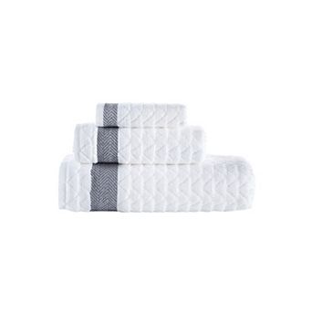 Brooks Brothers Herringbone 3 pc Towel Set