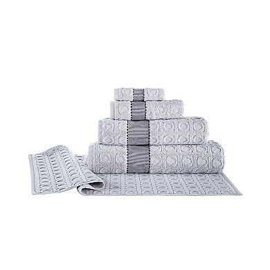 Brooks Brothers Circle in Square Bath Towel