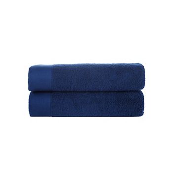 Brooks Brothers Solid Signature 2 pc Bath Sheets