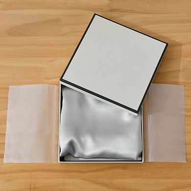 22 Momme Mulberry Silk Pillowcase Set of 2, Double-Sided, Hidden Zipper, Soft & Hypoallergenic