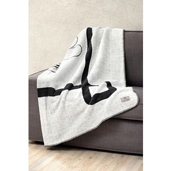 Brooks Brothers Bb Monogram Throw