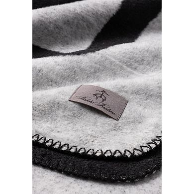 Brooks Brothers Bb Monogram Throw