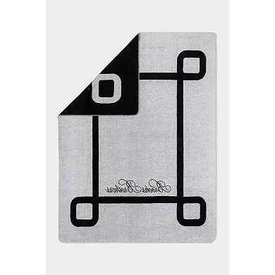 Brooks Brothers Geo Border Throw