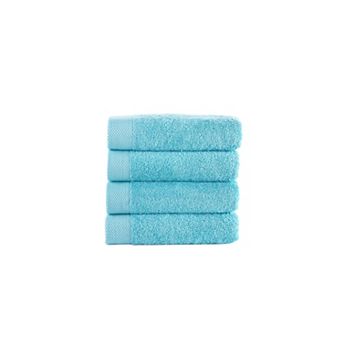 Brooks Brothers Solid Signature 4 pc Hand Towels