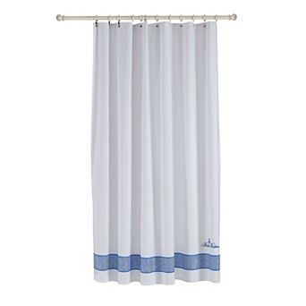Brooks Brothers Fancy Border Shower Curtain