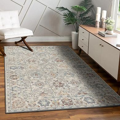 Luxe Weavers Vintage Style Floral Rug