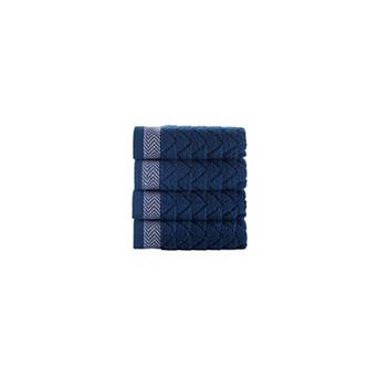 Brooks Brothers Herringbone 4 pc Wash Towels
