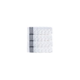 Brooks Brothers Herringbone 4 pc Wash Towels