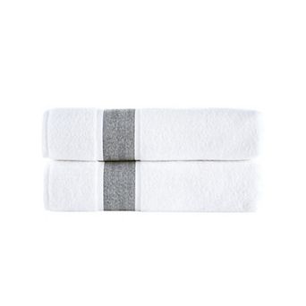 Brooks Brothers Ottoman Rolls 2 pc Bath Sheets