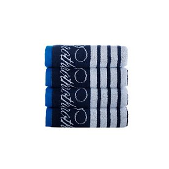 Brooks Brothers Nautical Blanket Stripe 4 pc Hand Towels