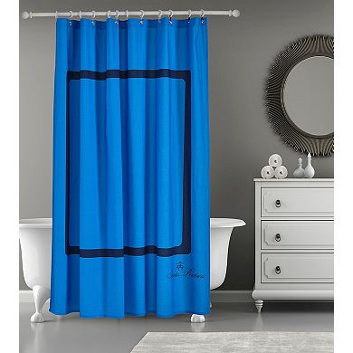 Brooks Brothers Contrast Frame Shower Curtain