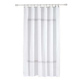 Brooks Brothers Contrast Frame Shower Curtain