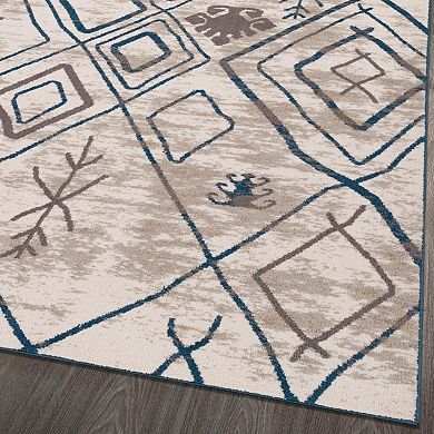 Luxe Weavers Incas Moroccan Indoor Area Rug