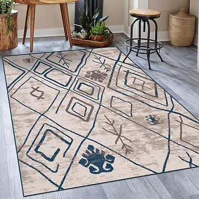Luxe Weavers Incas Moroccan Indoor Area Rug