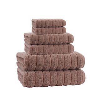 Brooks Brothers Vague 6 pc Towel Set