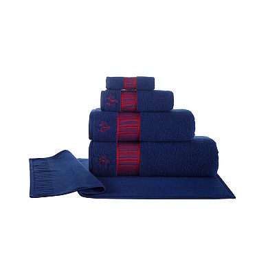 Brooks Brothers Fancy Border Wash Towel
