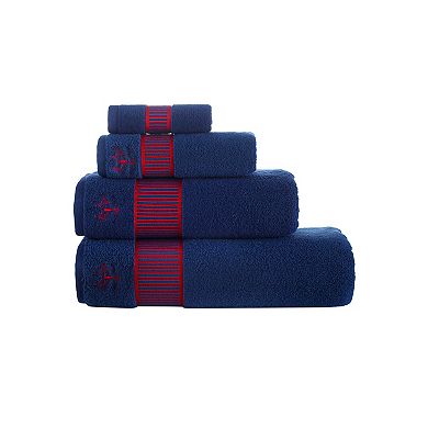 Brooks Brothers Fancy Border Wash Towel