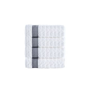 Brooks Brothers Herringbone 4 pc Hand Towels