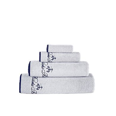 Brooks Brothers Contrast Frame 2 pcs Bath Towels