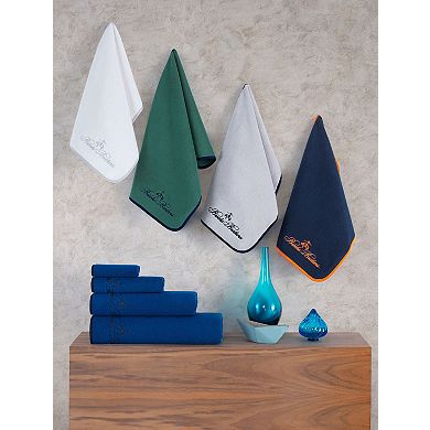 Brooks Brothers Contrast Frame 2 pcs Bath Towels